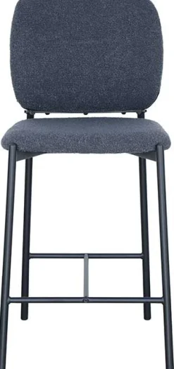 Barhocker Sophia | 45 x 56 x 99 cm | Dunkelgrau