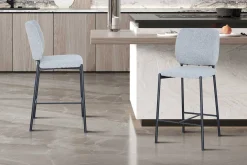 Barhocker Sophia | 45 x 56 x 99 cm | Grau