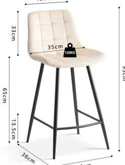 Barhocker Tanja-beige