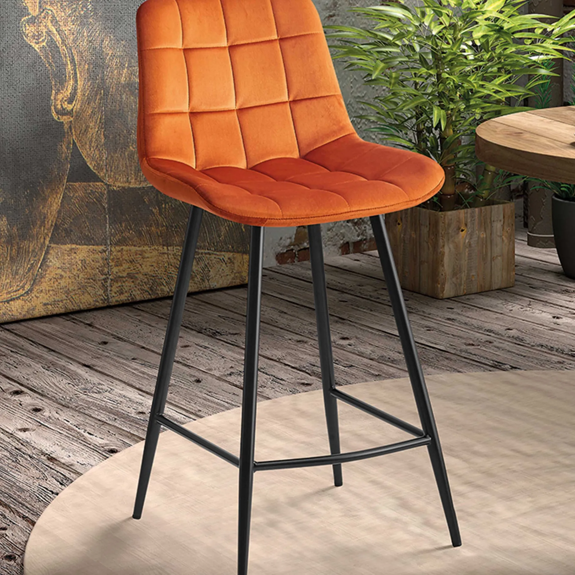 Barhocker Tanja-orange