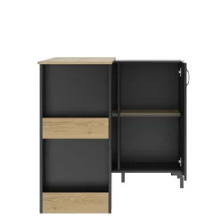 Barschrank Manchester | 60 x 60 x 40 cm | Helvezia Oak Design