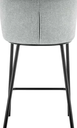 Barstuhl Arthur | 53 x 50,5 x 88,5 cm | Hellgrau