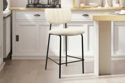 Barstuhl Georgi | 46 x 53 x 97 cm | Beige