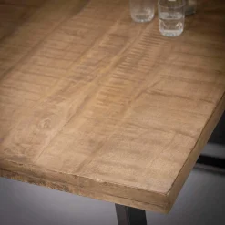 Bartable Lilly 135x70 - helles Mangoholz