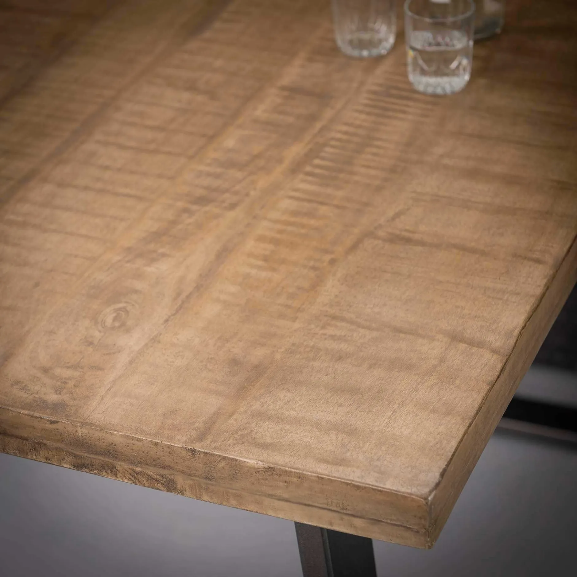 Bartable Lilly 135x70 - helles Mangoholz