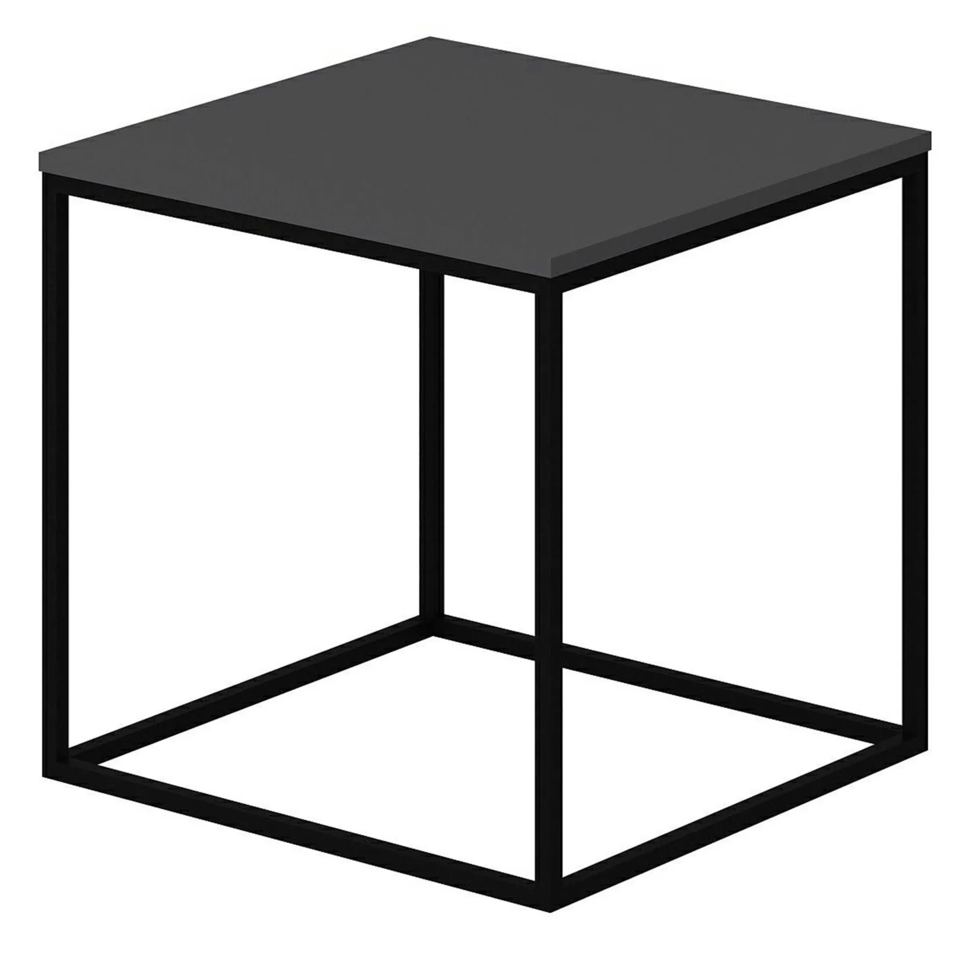 Basak Couchtisch | 100 % MELAMIN | Anthrazit