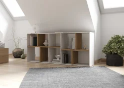 Bücherregal Access | 77,9 x 36 x 182,8 cm | Weiß