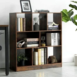 Bücherregal Free industrial - braun