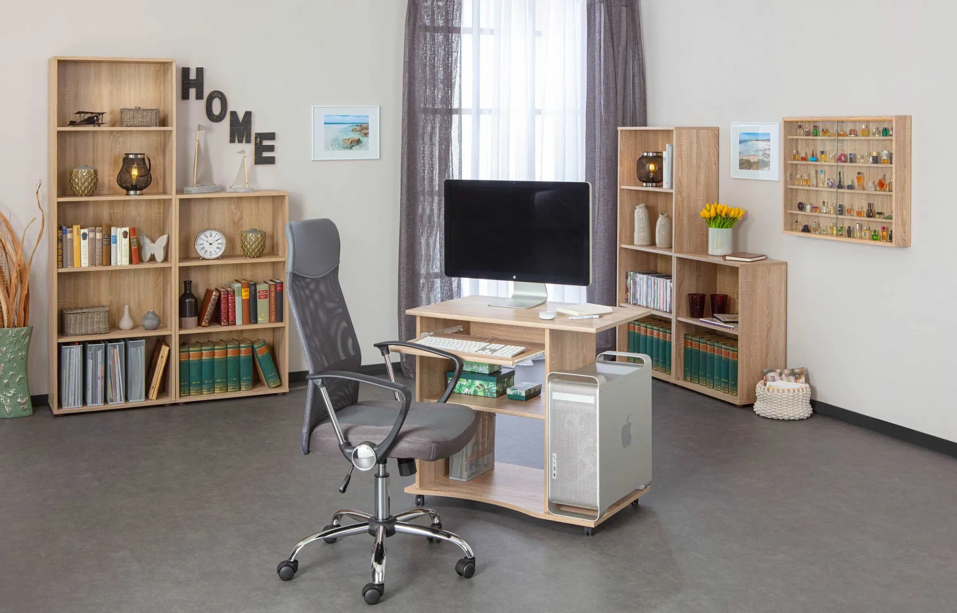 Bücherregal Parini 2 Fächer - Eiche