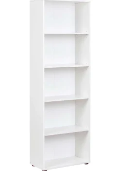 Bücherregal Parini 5 Fächer - weiß