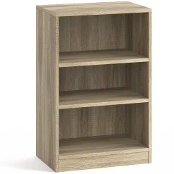 Bücherregal Stacy 55 cm 2 Fachböden-sonoma Eiche