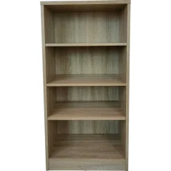 Bücherregal Stacy 55 cm 3 Fachböden-sonoma Eiche