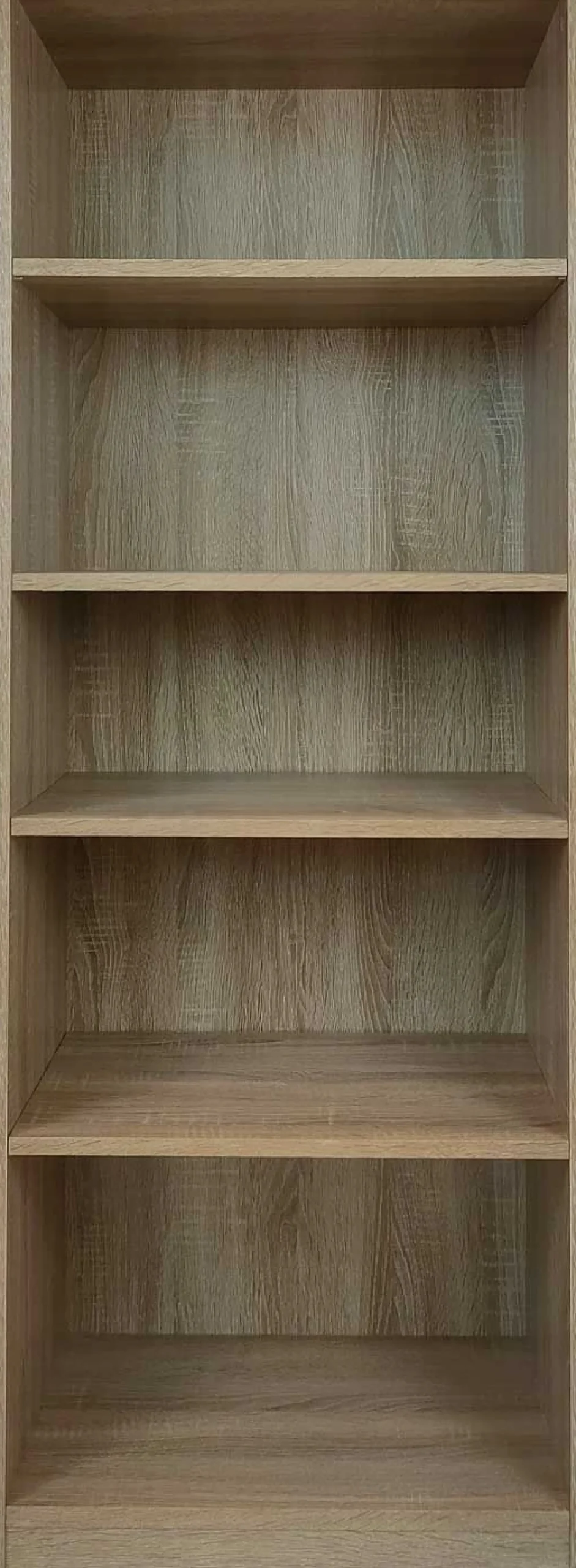 Bücherregal Stacy 55 cm 4 Fachböden-sonoma Eiche