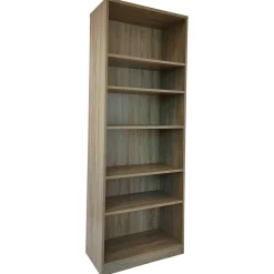 Bücherregal Stacy 72 cm 5 Fachböden-sonoma Eiche