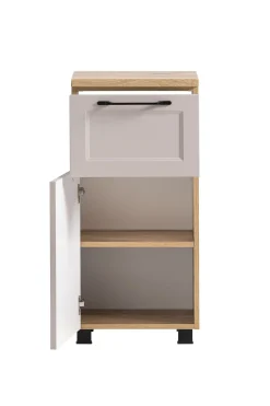 Beistellschrank Meran | 40 x 35 x 79 cm | Farbe Kaschmir