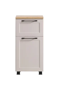 Beistellschrank Meran | 40 x 35 x 79 cm | Farbe Kaschmir