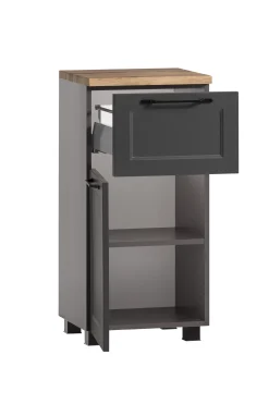 Beistellschrank Meran | 40 x 35 x 79 cm | Grau