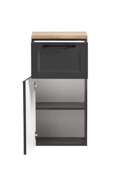 Beistellschrank Meran | 40 x 35 x 79 cm | Grau