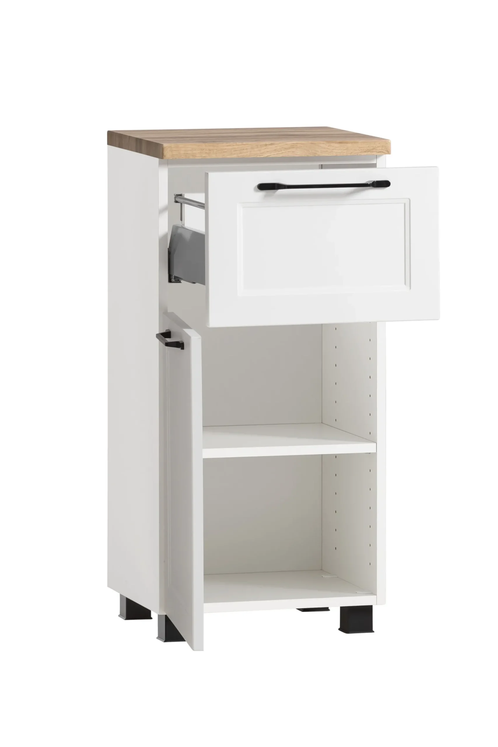 Beistellschrank Meran | 40 x 35 x 79 cm | Weiß