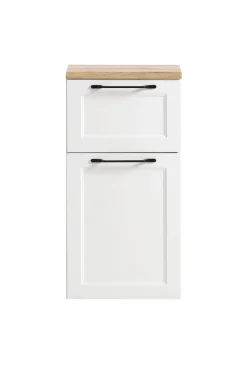 Beistellschrank Meran | 40 x 35 x 79 cm | Weiß
