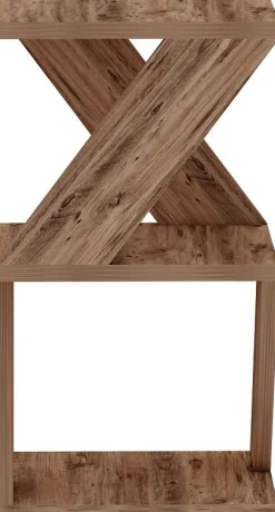 Beistelltisch Albeni - 100% MELAMINE - Atlantische Kiefer - 29,6 x 54,2 x 29,6 cm