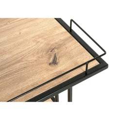 Beistelltisch Berenice - 45x45x60 cm - MDF/Stahl