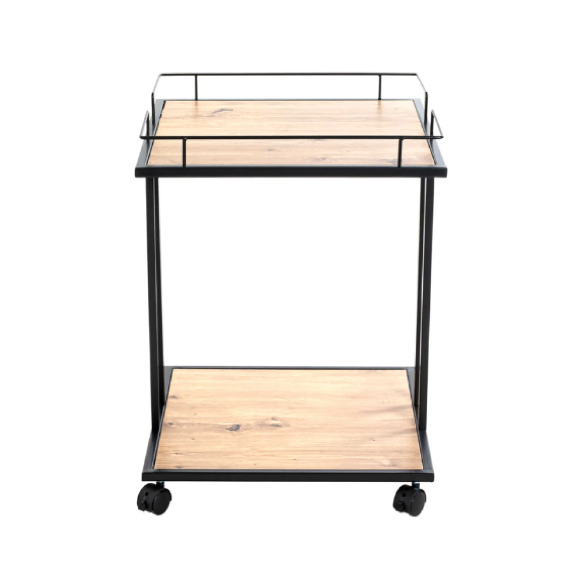 Beistelltisch Berenice - 45x45x60 cm - MDF/Stahl