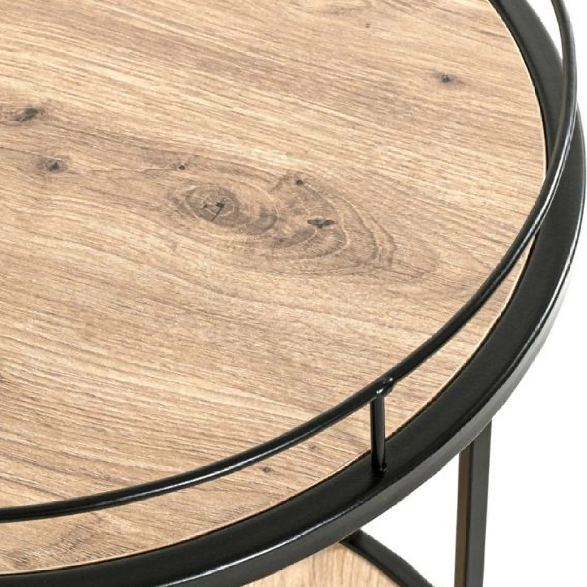 Beistelltisch | Ø45 cm x 60 cm | Eiche Design