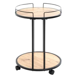 Beistelltisch | Ø45 cm x 60 cm | Eiche Design
