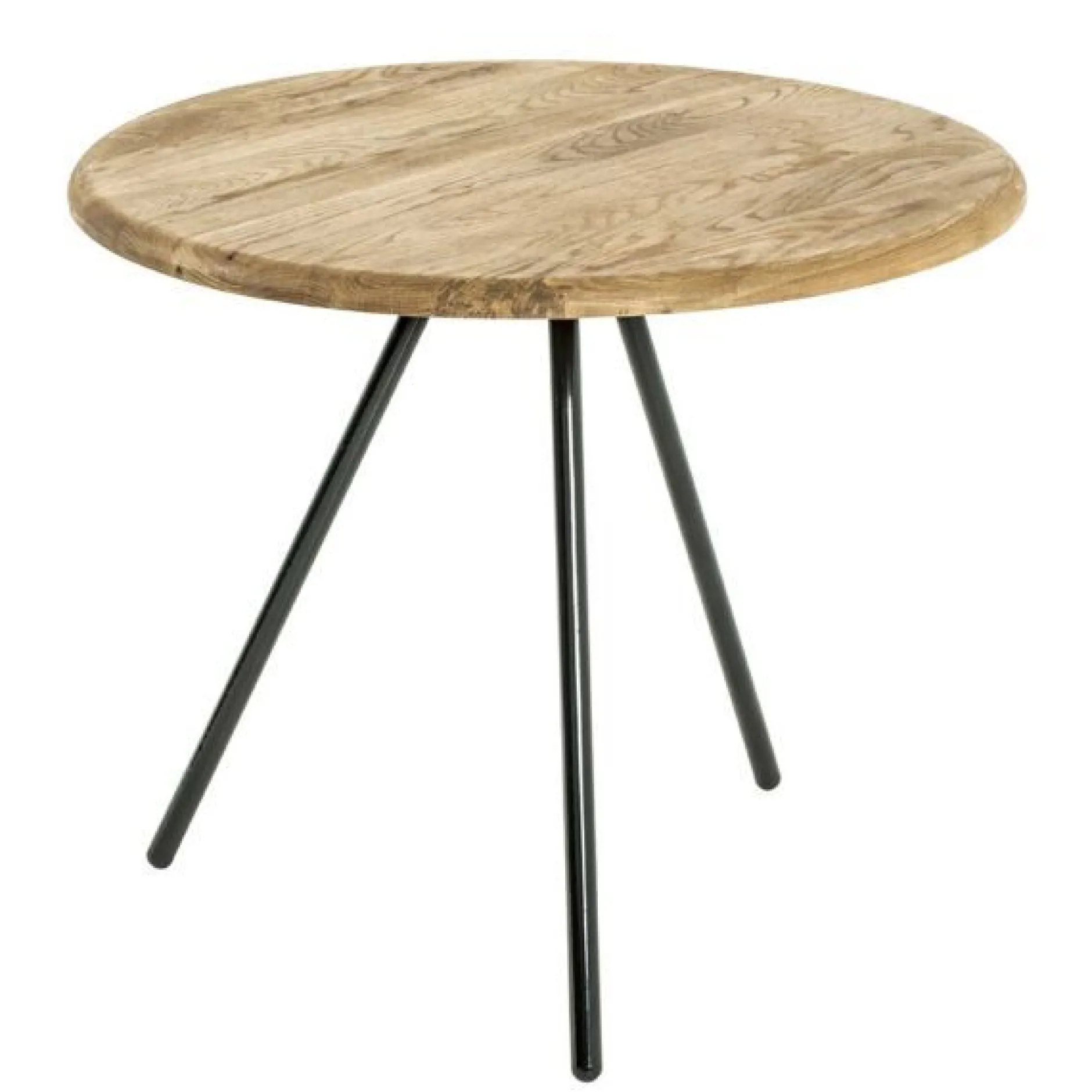 Beistelltisch | Ø50 cm x 43 cm | Eiche massiv