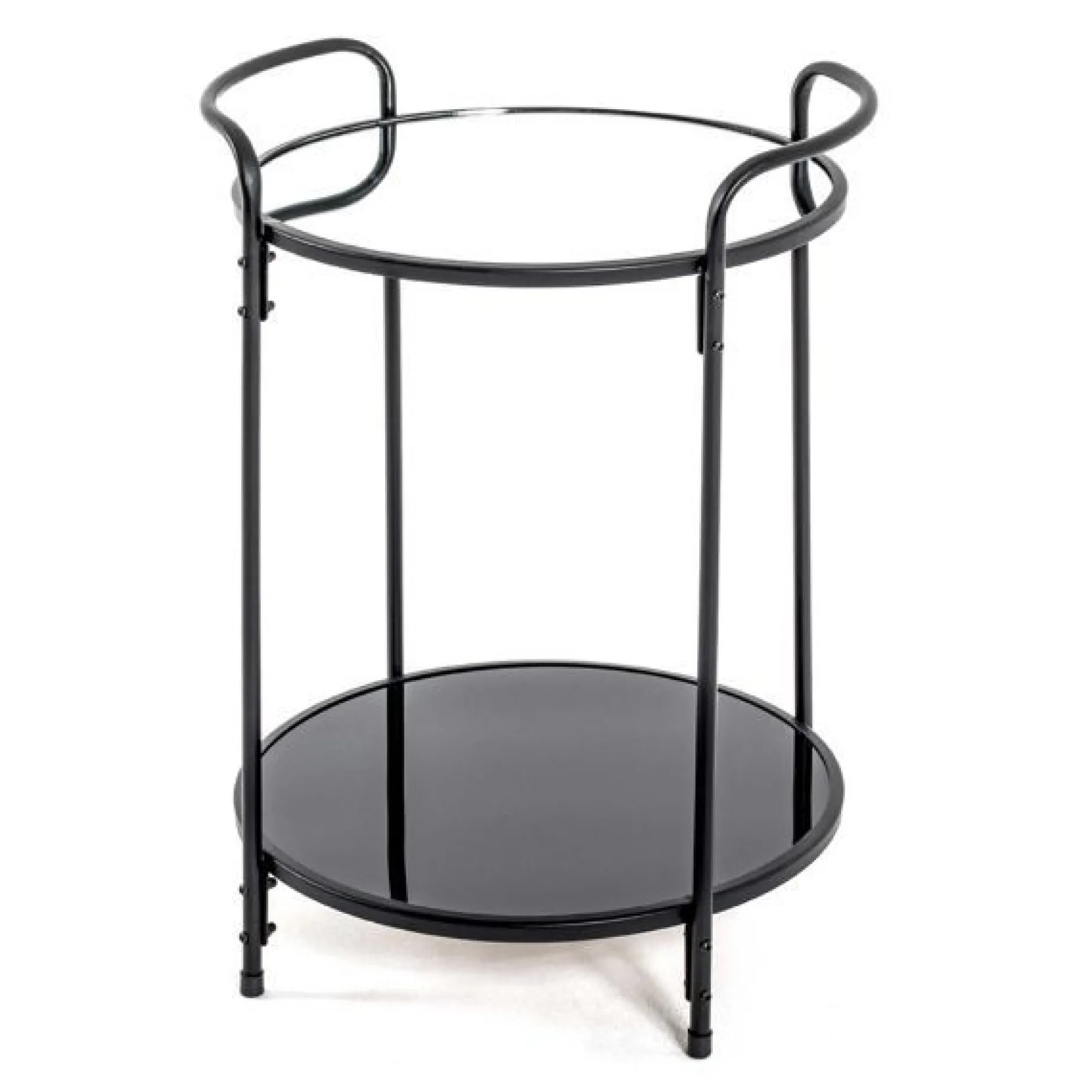 Beistelltisch | Ø37 cm x 50 cm | Schwarz
