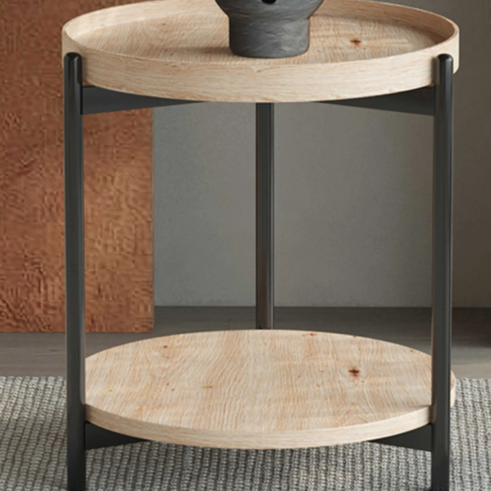 Beistelltisch Davina | Ø45 x 55 cm | Old Oak Design