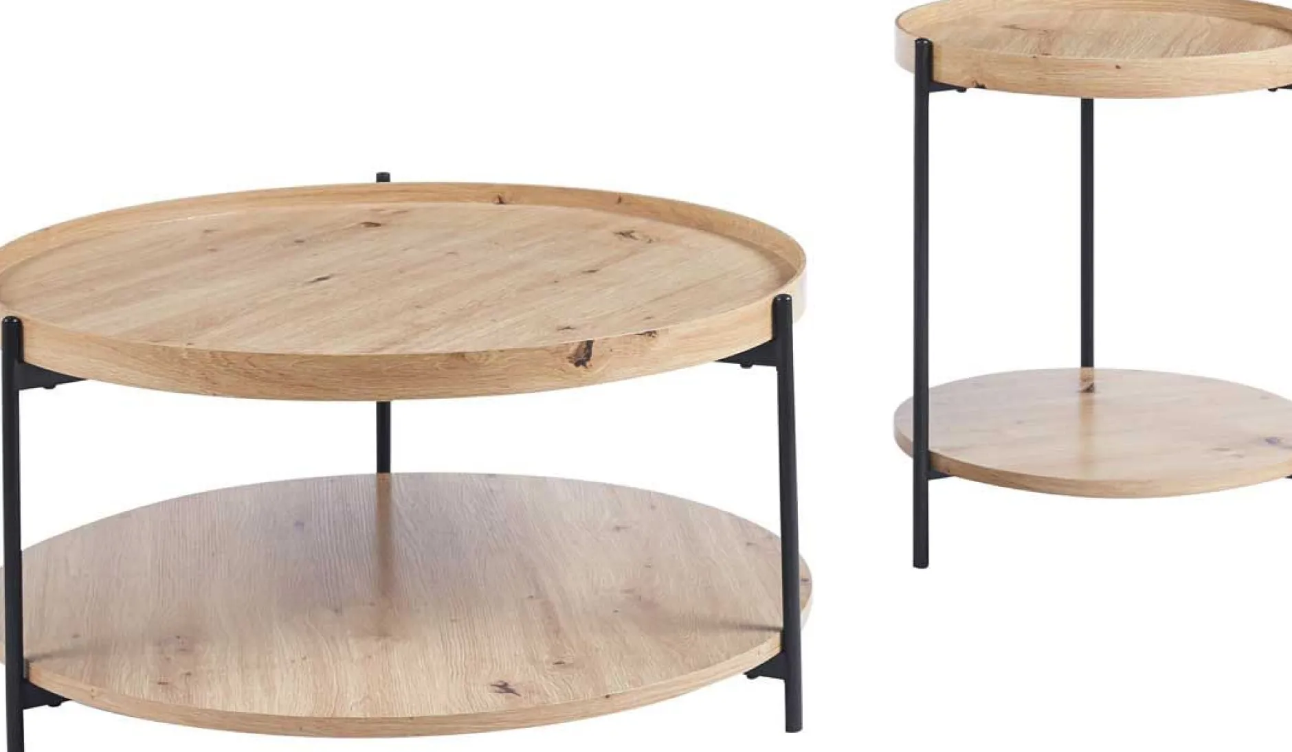 Beistelltisch Davina | Ø45 x 55 cm | Old Oak Design
