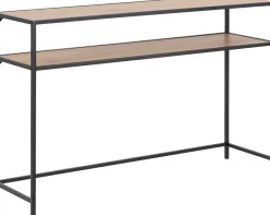 Beistelltisch Dover 120cm industrial - schwarz/Wildeiche