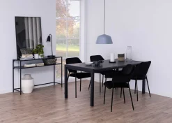 Beistelltisch Dover 120cm Industrie - schwarz