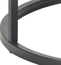 Beistelltisch Dover ø40cm - schwarz