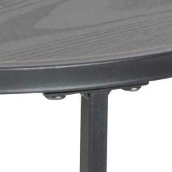 Beistelltisch Dover ø40cm - schwarz