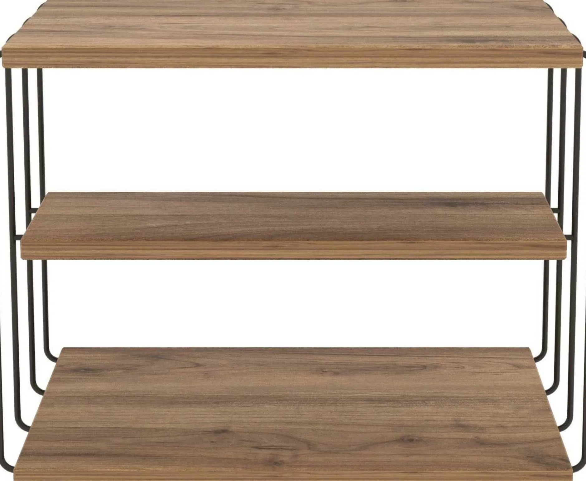 Beistelltisch Lifon - 100% MELAMINE - Atlantische Kiefer - 50 x 33 x 40 cm