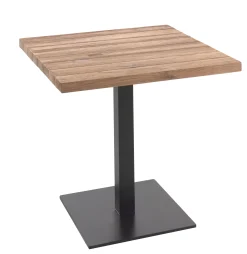 Beistelltisch Lucie Gescova – Teakholz 80x80x76 cm – Braun