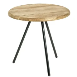 Beistelltisch | 1 Stück | Ø40 cm x 40 cm | Eiche massiv