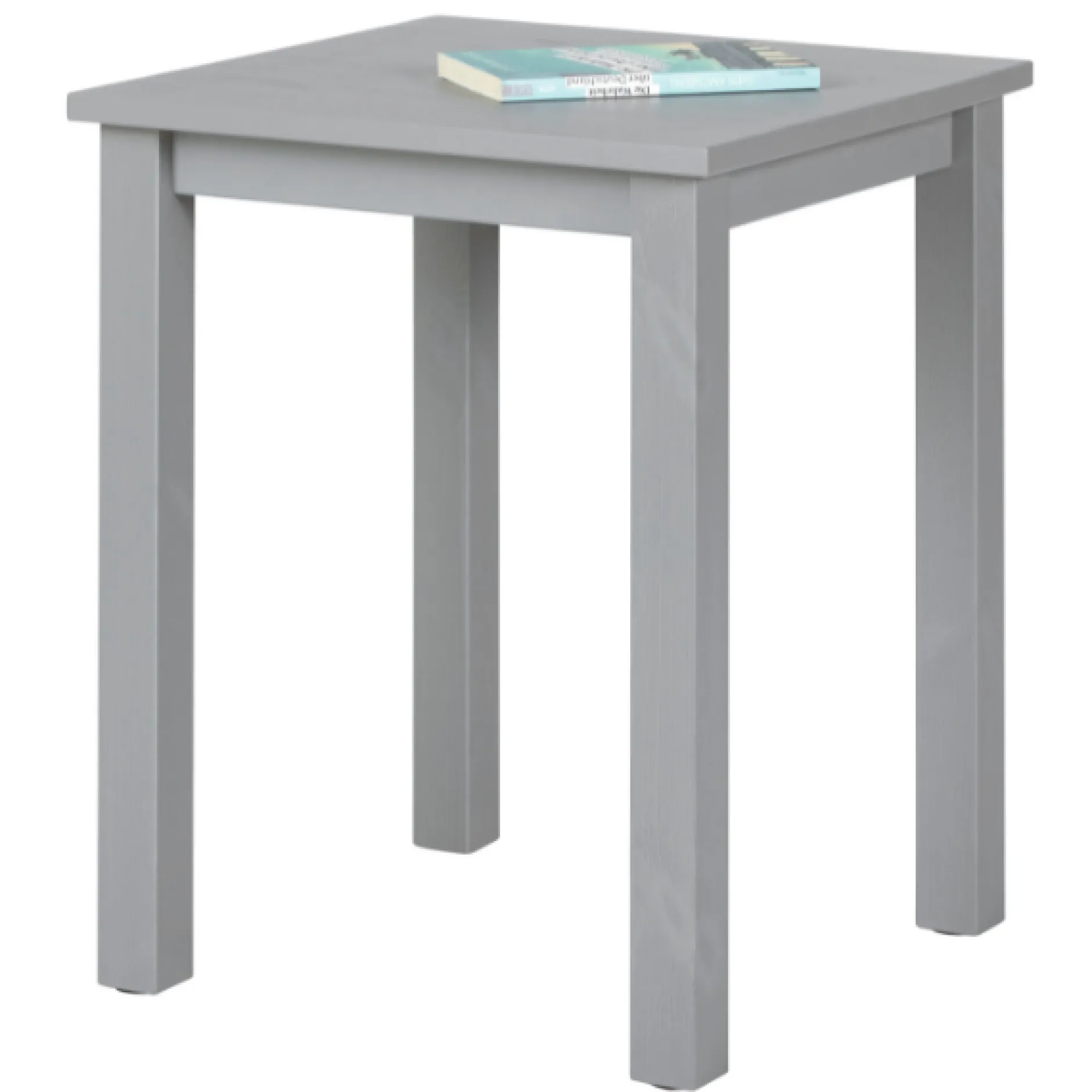Beistelltisch Stellan | 45 x 45 x 55 cm | Vielseitig | Farbe: Dunkelgrau