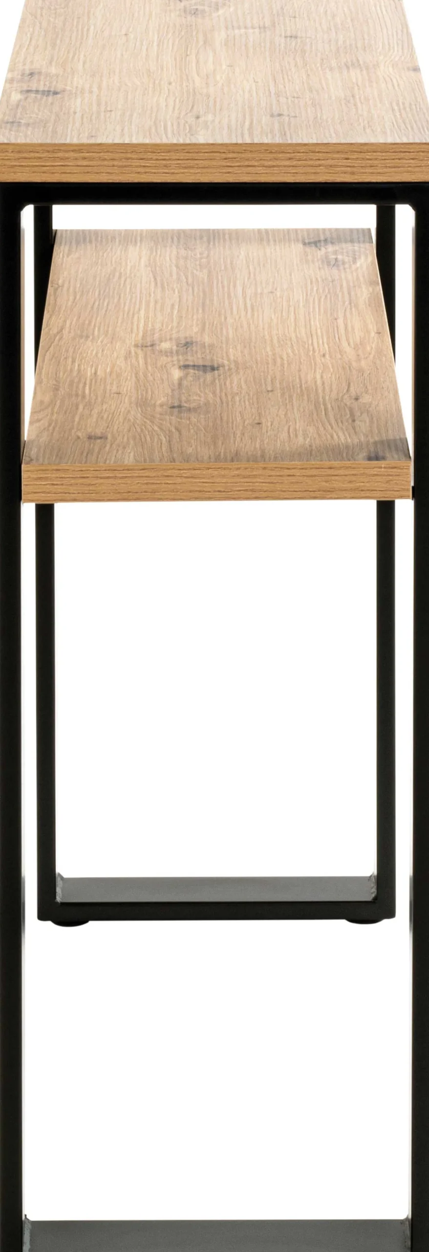 Beistelltisch | 70 x 28 x 75 cm | Anthracite Oak Design