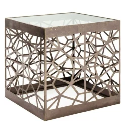 Beistelltisch | 50 x 50 x 50 cm | Bronze