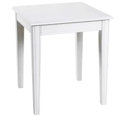 Beistelltisch | 45 x 45 x 51 cm | High Gloss White