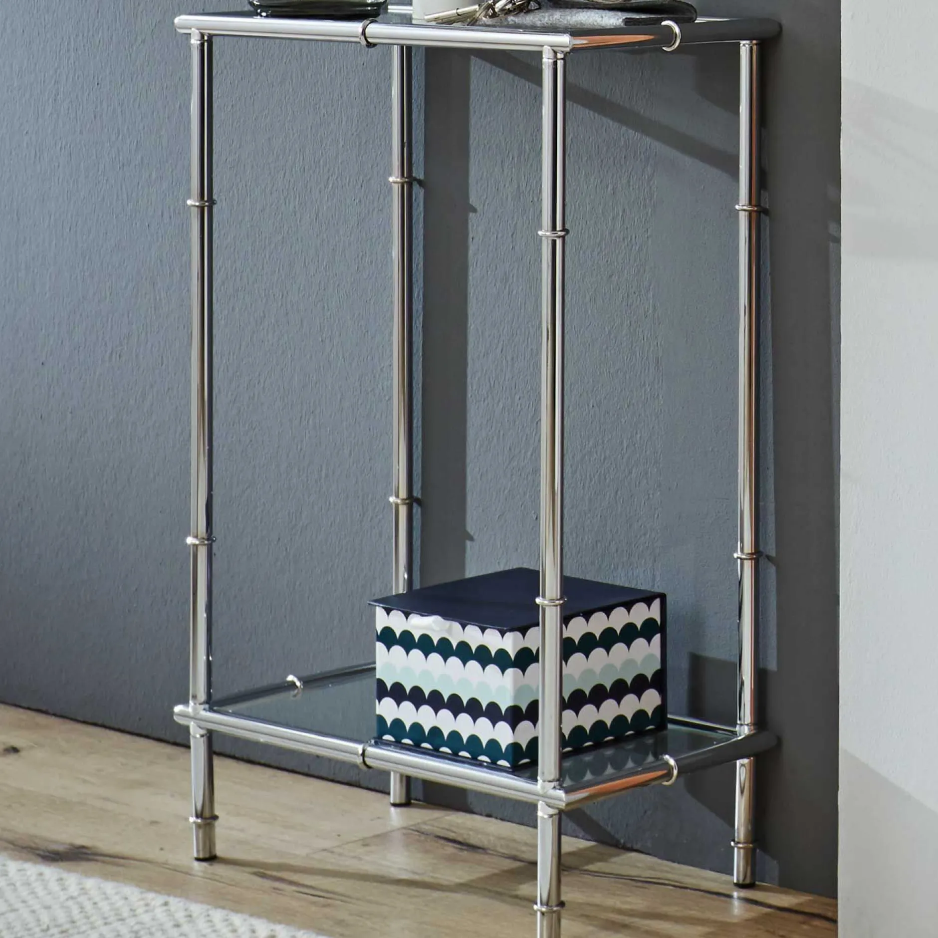 Beistelltisch | 50 x 25 x 75 cm | Metall