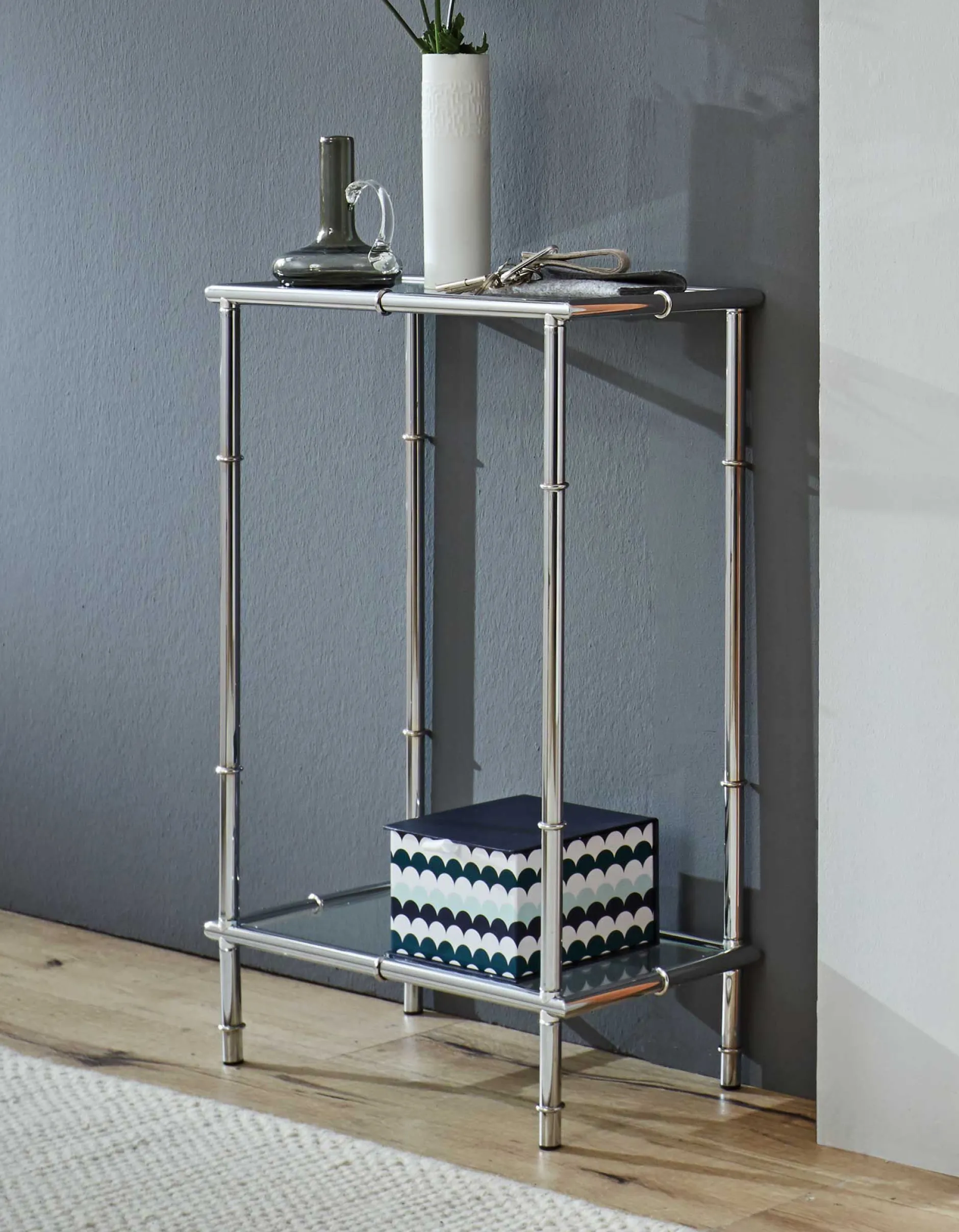 Beistelltisch | 50 x 25 x 75 cm | Metall