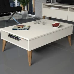 Best C Couchtisch | 100 % MELAMIN | Creme