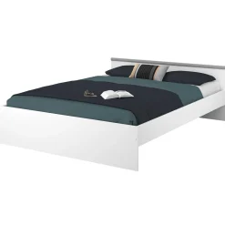 Bett Alma 140x190cm mit Schubladen - weiß