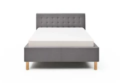 Bett Marilou 120x200 - grau