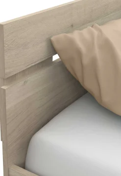 Bett Micheline 140 x 200 cm-Kronberger Eiche